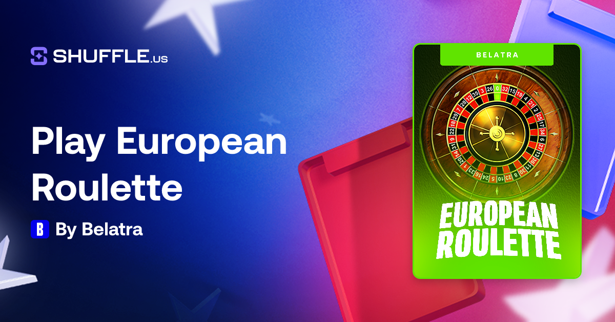 Play European Roulette Gambling Game by Belatra | Shuffle.us | The #1 ...